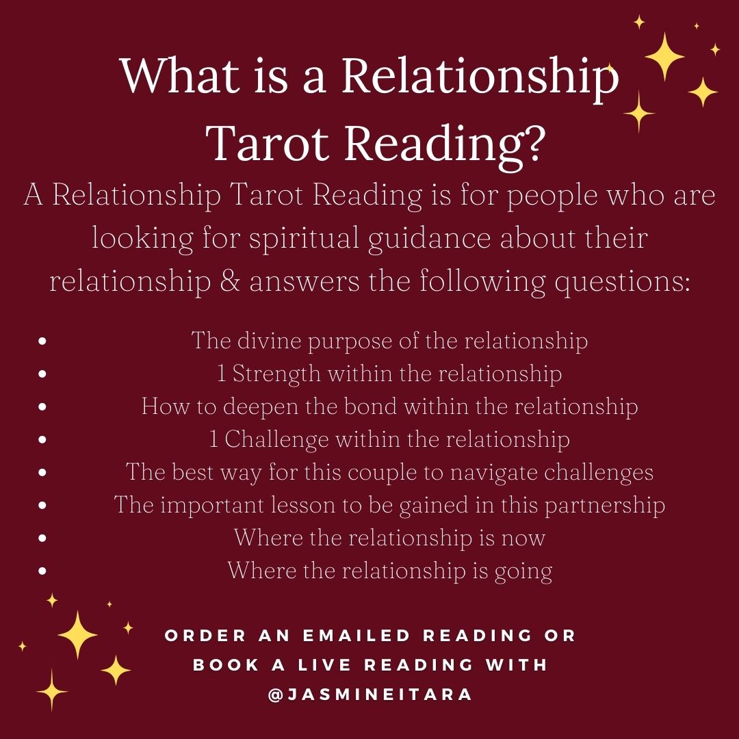 Relationship Tarot Reading- Emailed Tarot Reading - Mindful Intentions
