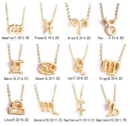 Leo Zodiac Necklace - Mindful Intentions