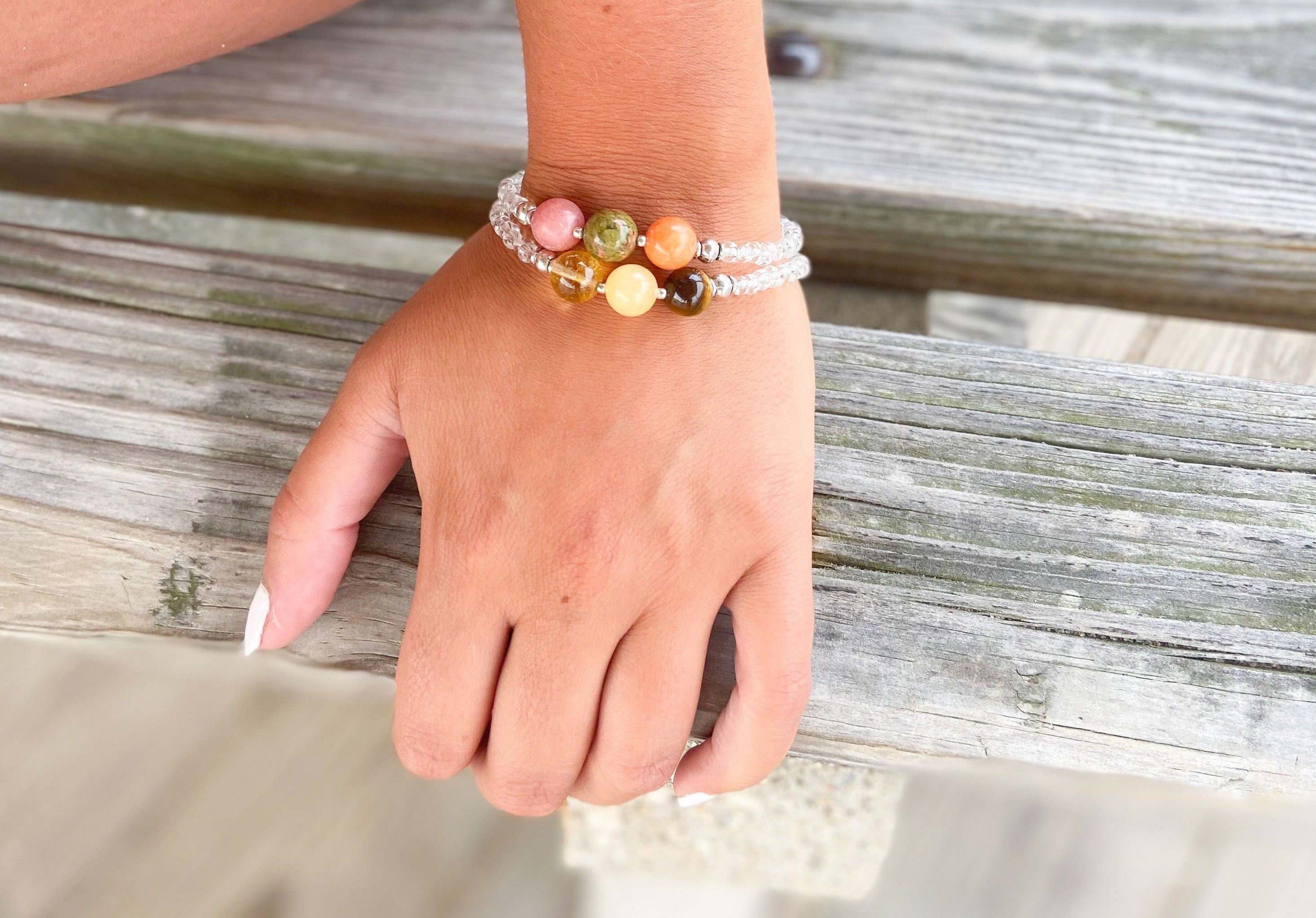 Sacral Chakra Bracelet- For Creativity & Sexuality - Mindful Intentions