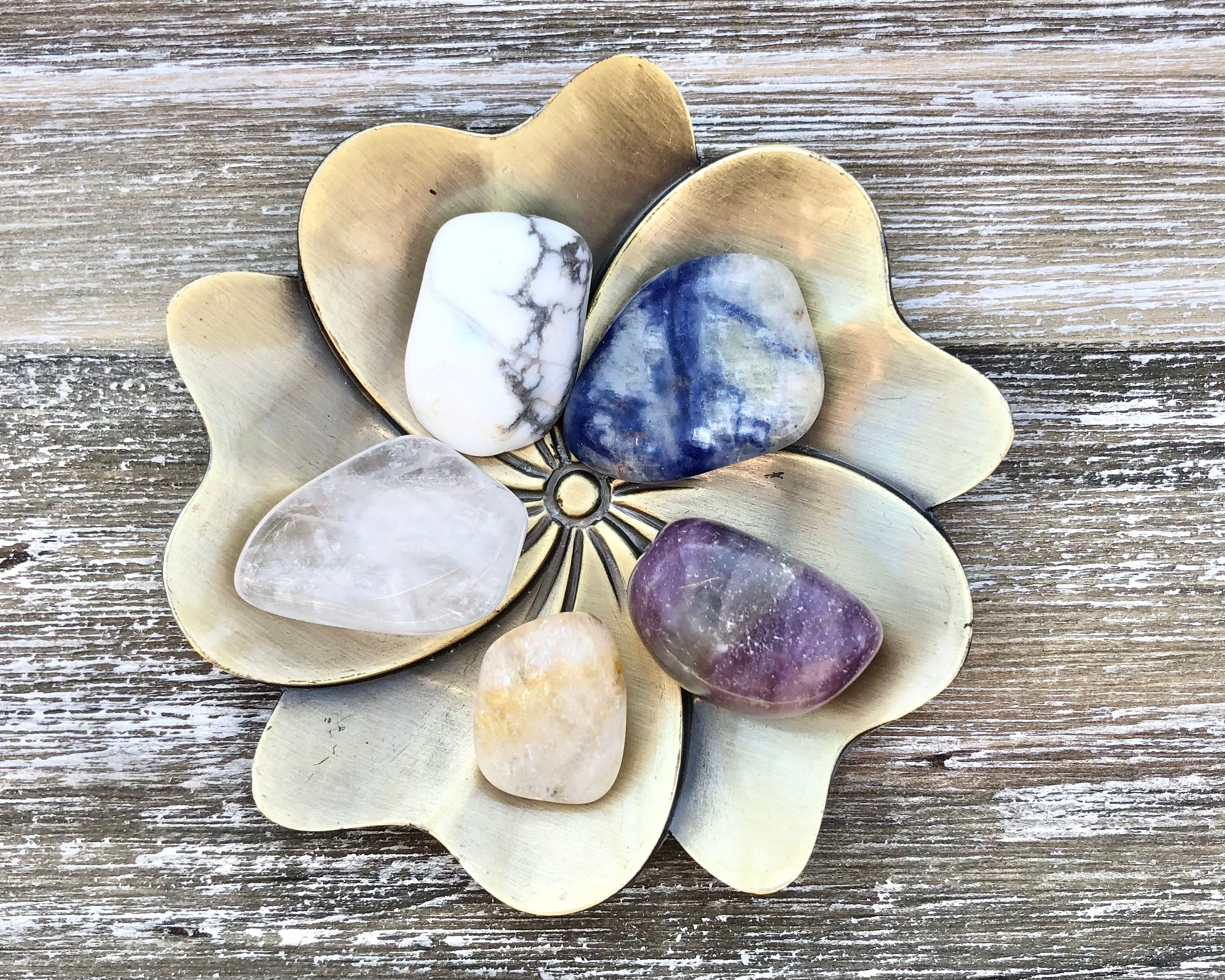 Study Aid- Focus & Concentration Crystal Jar Set - Mindful Intentions