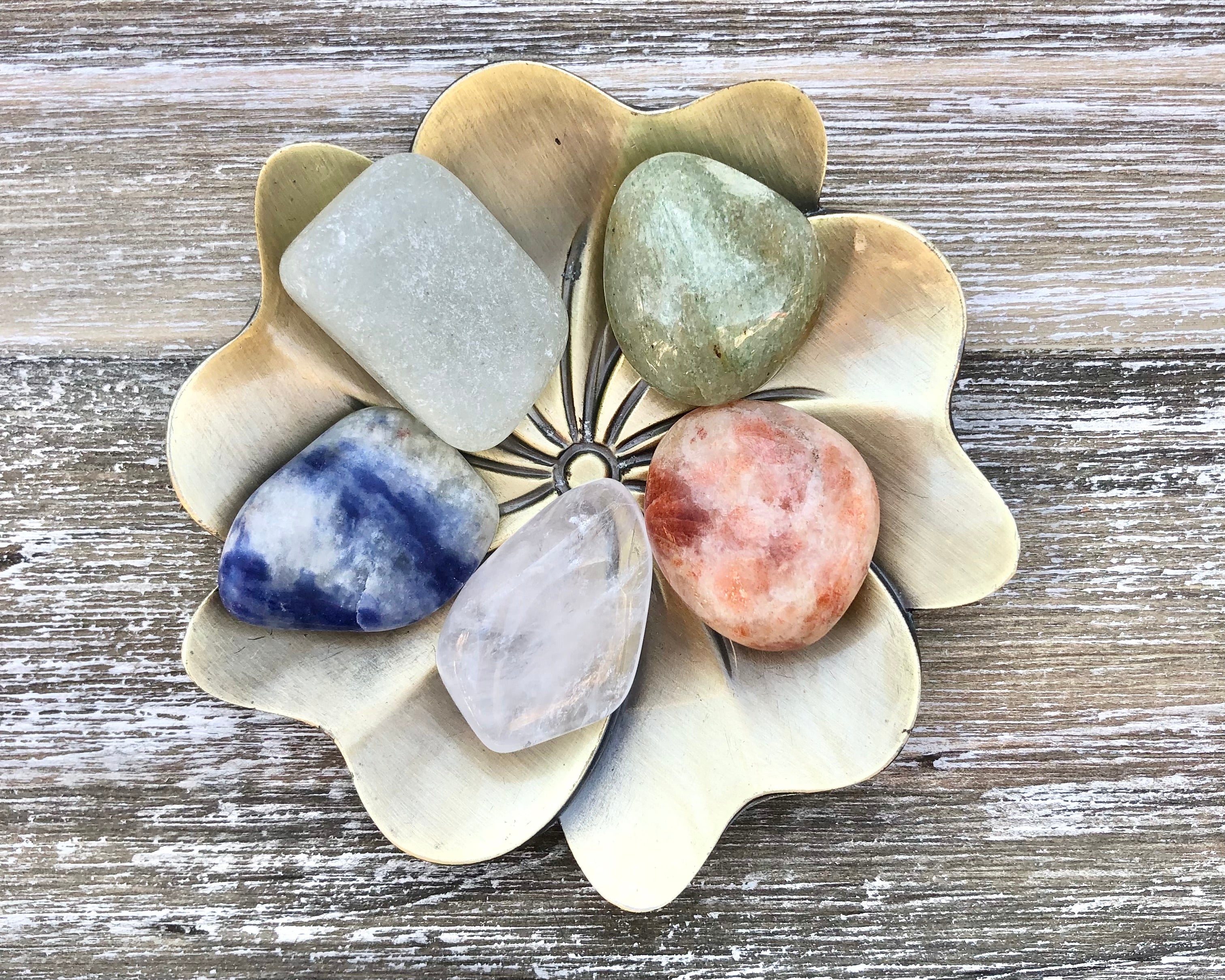 Luck Crystal Jar Set - Mindful Intentions