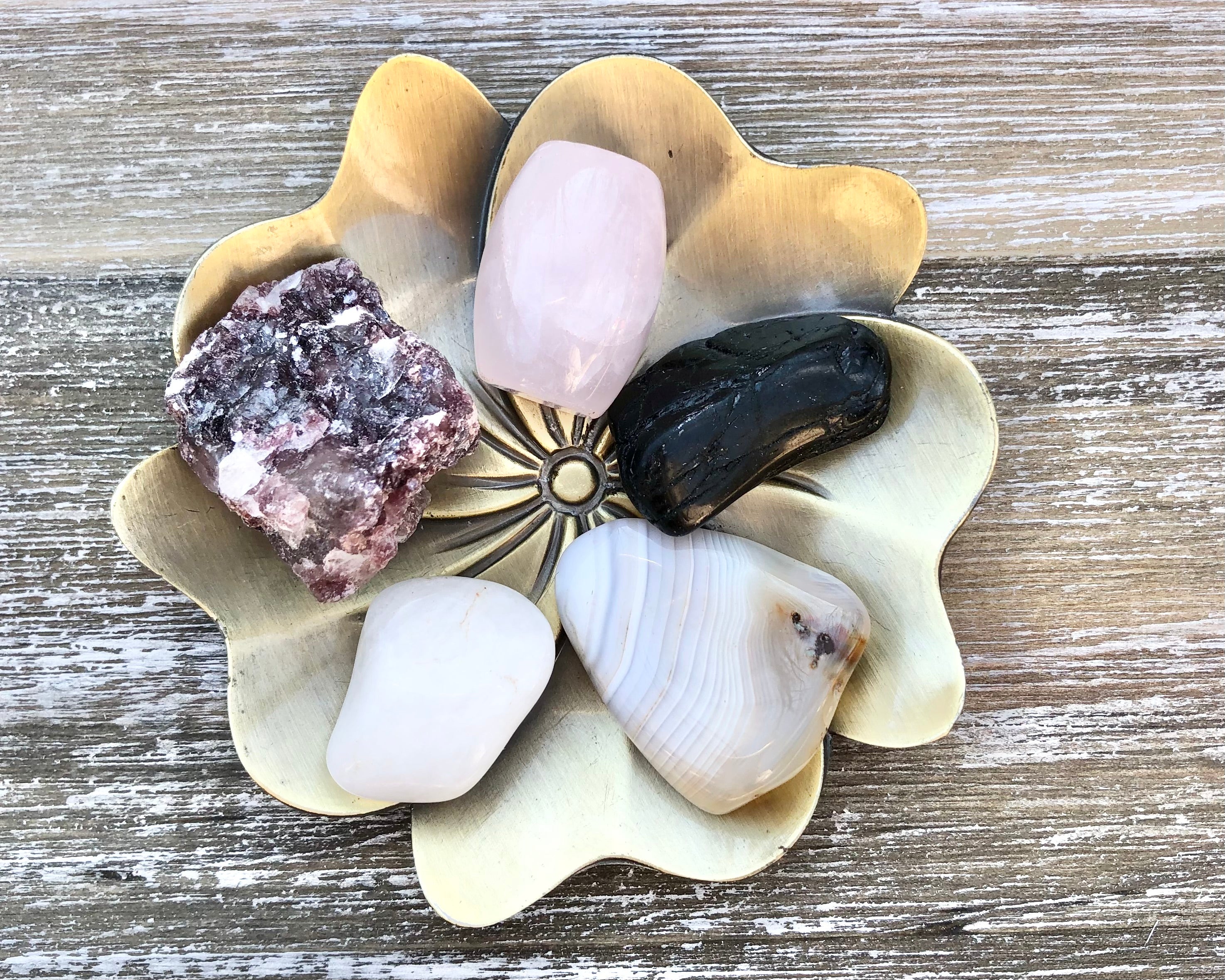 Bereavement Crystal Jar Set - Mindful Intentions
