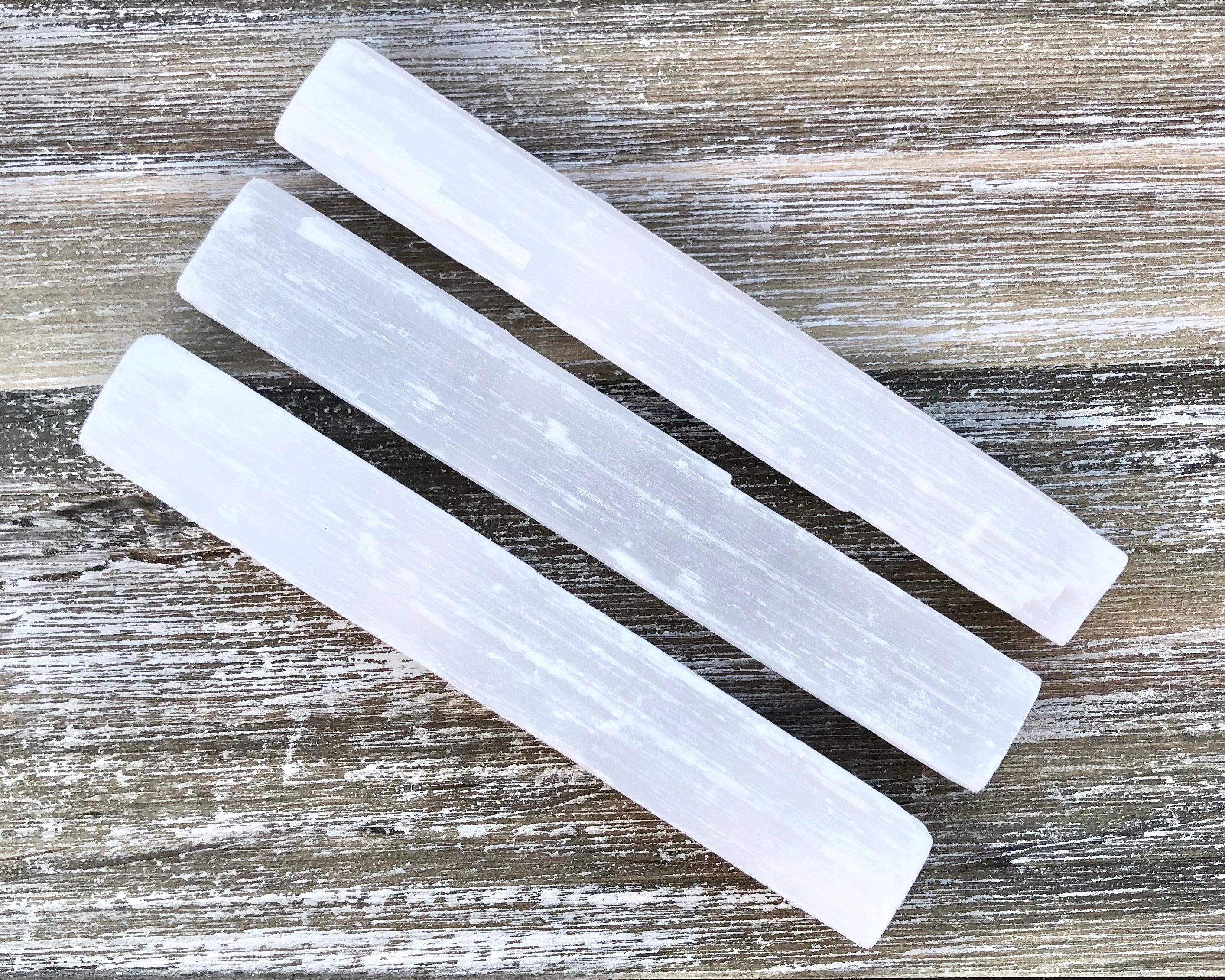 Selenite Sticks- Energy Clearing Tool - Mindful Intentions