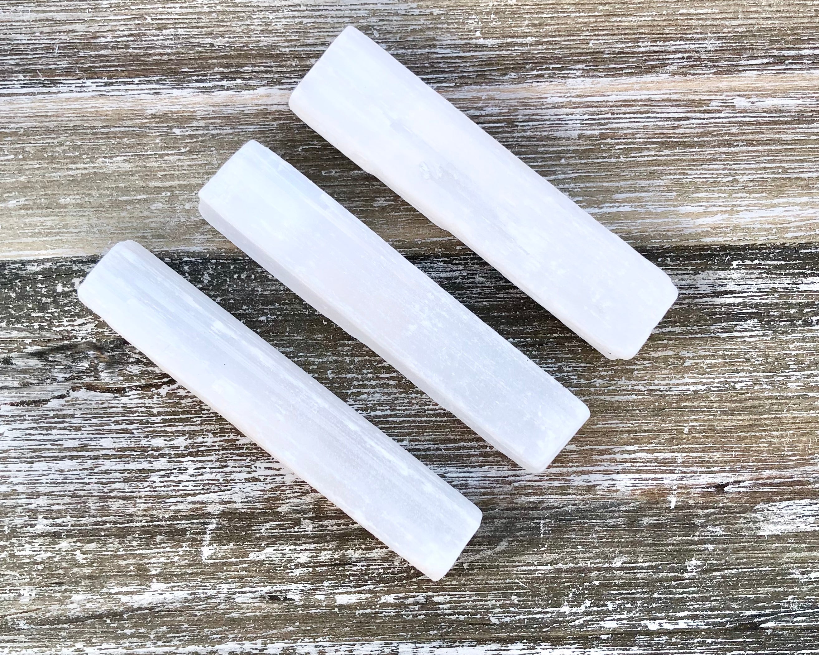Selenite Sticks- Energy Clearing Tool - Mindful Intentions