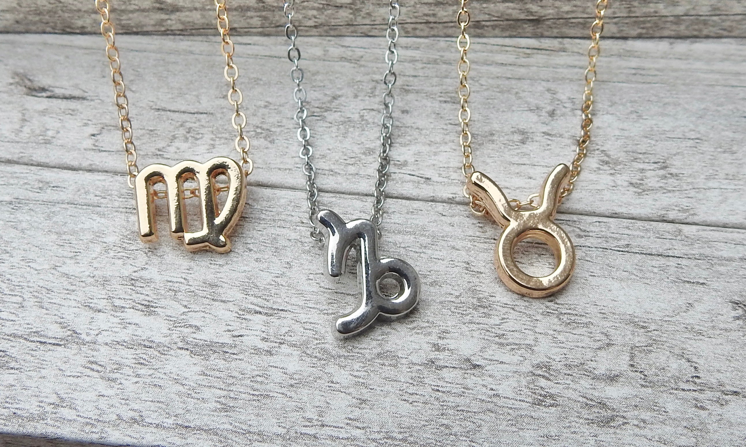 Taurus Zodiac Necklace - Mindful Intentions