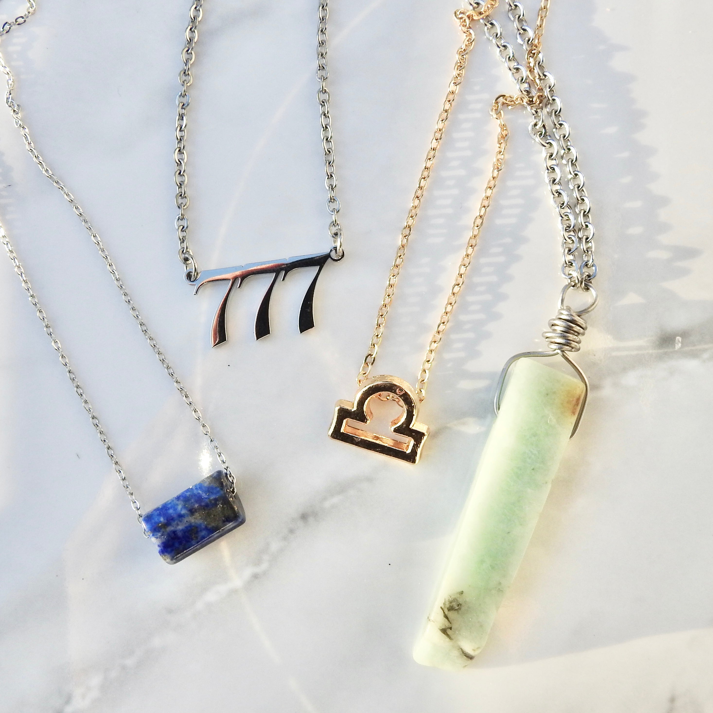 Lapis Lazuli Necklace- Stone of Inner Wisdom & Intuition - Mindful Intentions