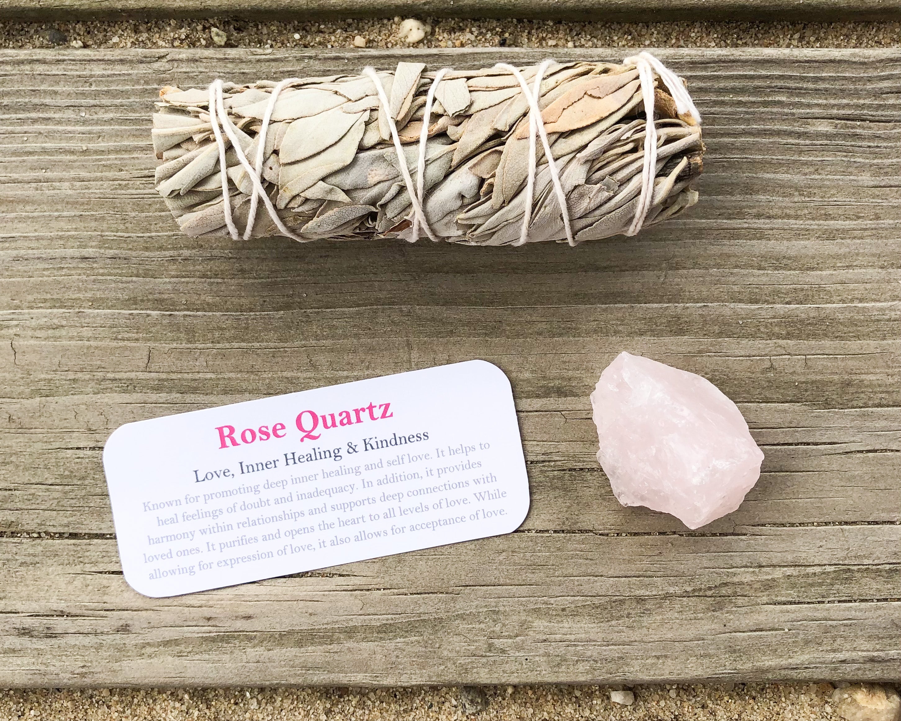 Rose Quartz Raw Stones- For Love, Inner Healing and Self Love - Mindful Intentions