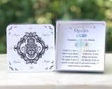 Opalite Pendulum with Dowsing Board & Instructions - Mindful Intentions