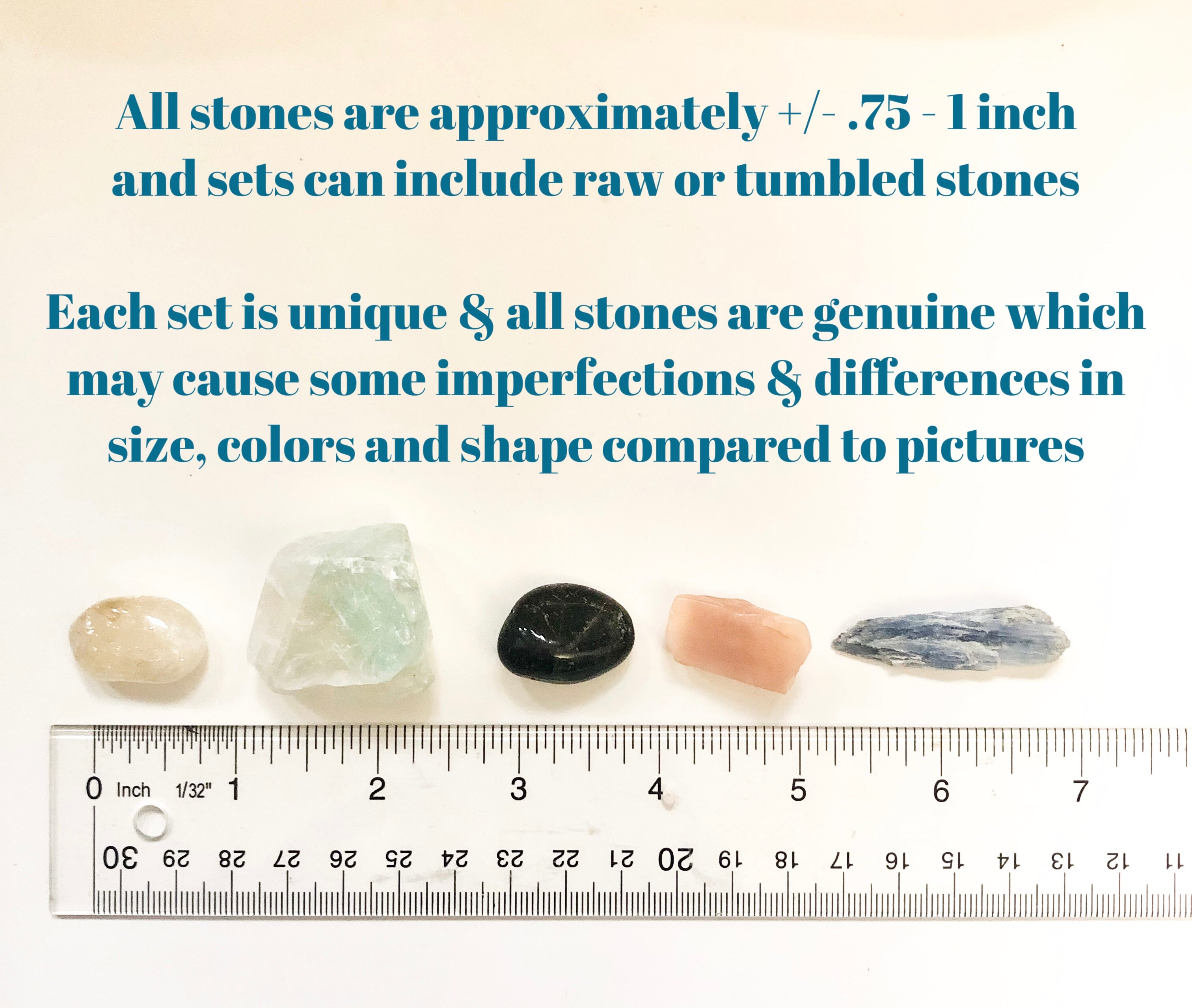 Anxiety & Stress Crystal Set in Jar - Mindful Intentions