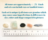 Anxiety & Stress Crystal Set in Jar - Mindful Intentions