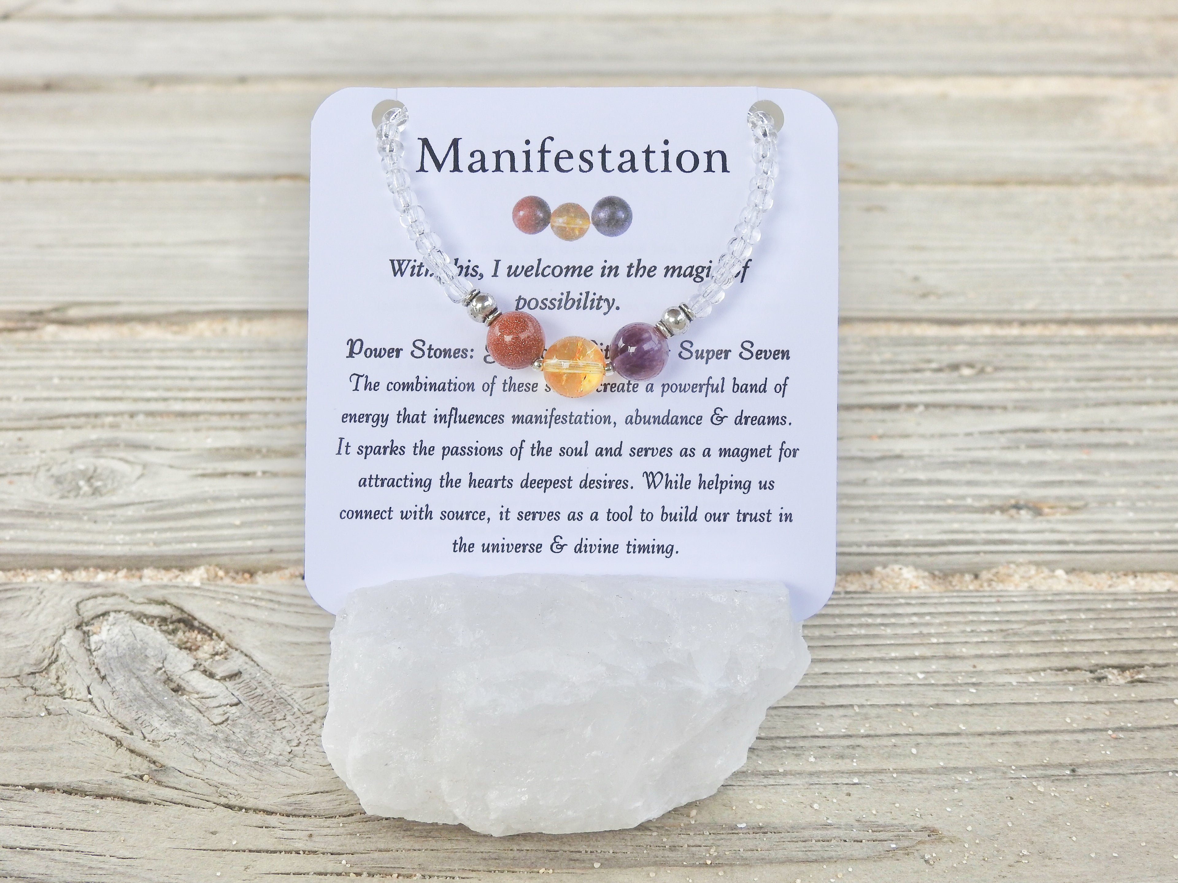 Manifestation Bracelet - Mindful Intentions