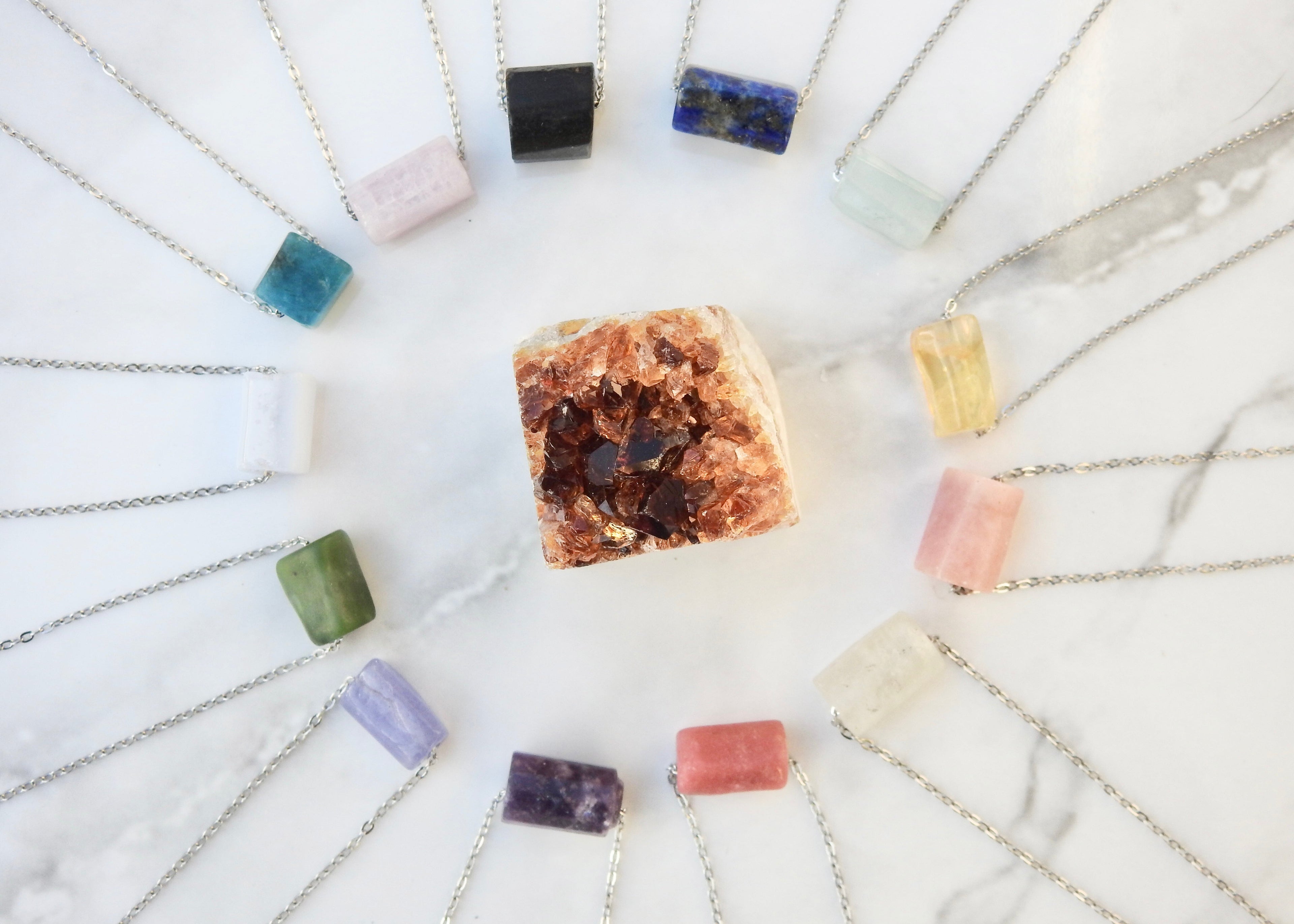 Jade Necklace- Stone of Luck and Harmony - Mindful Intentions