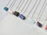 Aquamarine Necklace- Stone of Peace & Forward Movement - Mindful Intentions