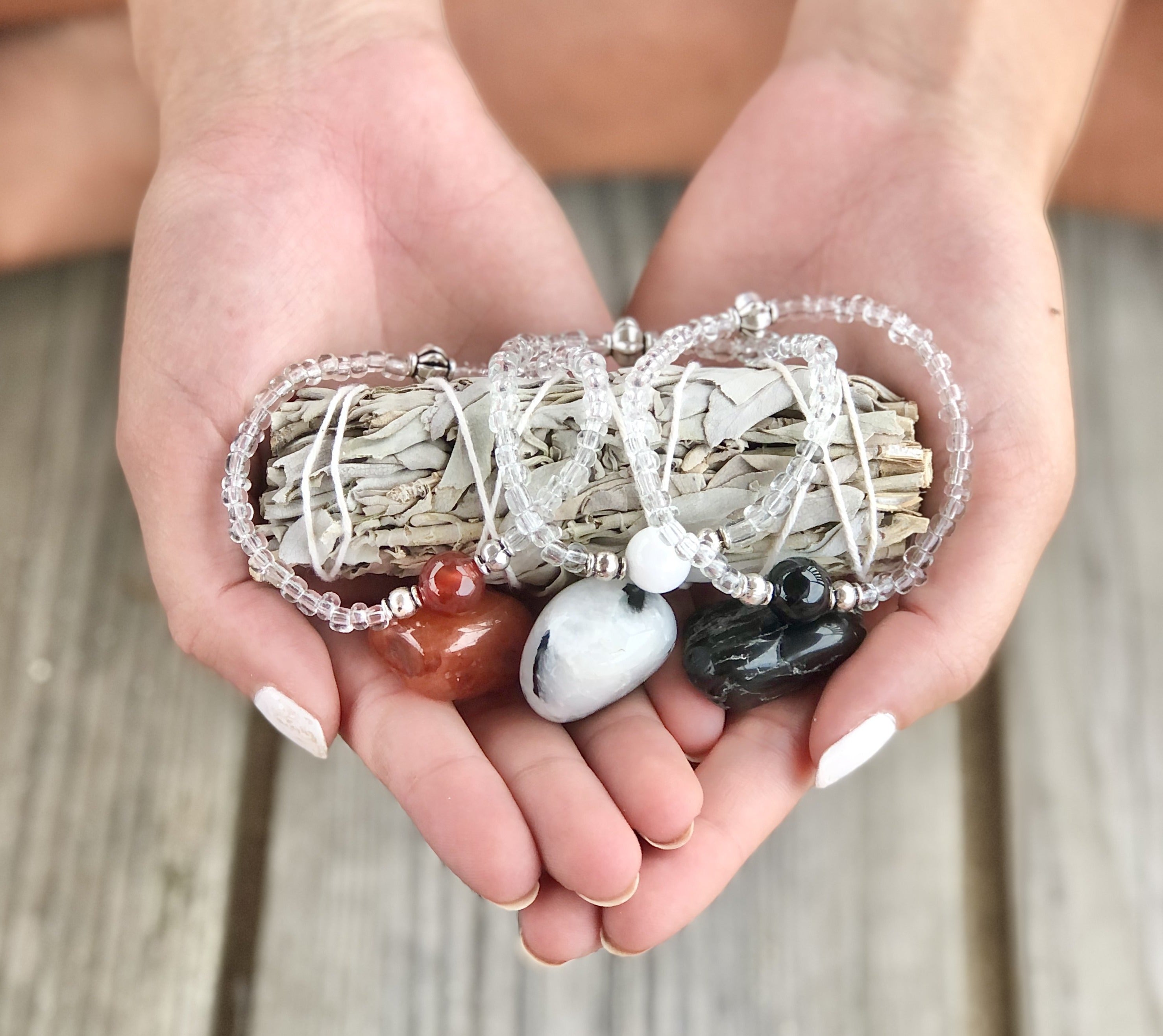 Tourmaline Bracelet- For Protection & Grounding - Mindful Intentions